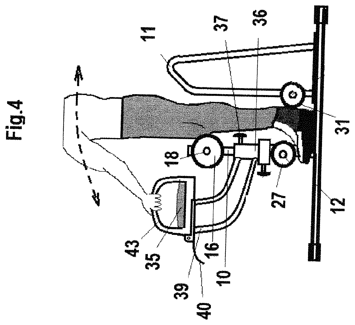 Knee extension training device