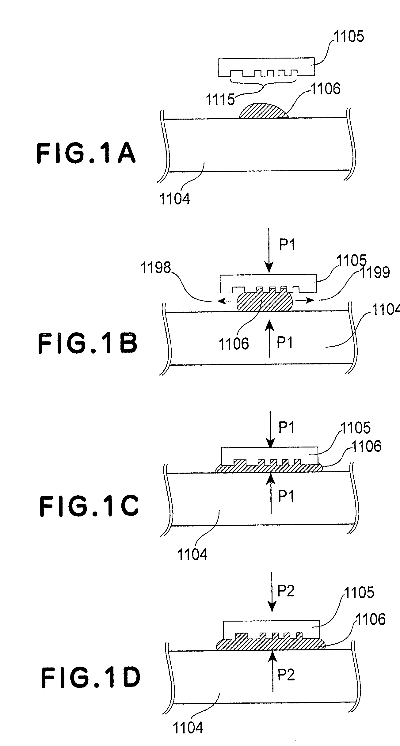 Imprint method, imprint apparatus, and process for producing chip