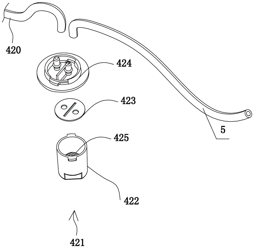 A structurally improved food cooking machine/juice machine