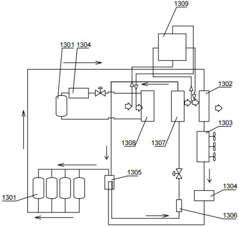 Kitchen garbage heat pump drying and MVR concentration treatment device and process