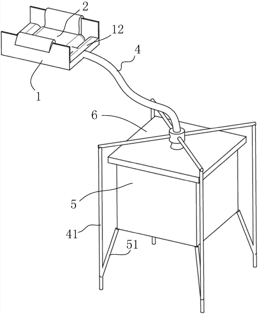 Automatic paddy field irrigation device and system