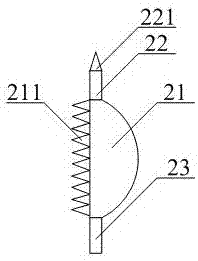 Line cleaning device for electric power maintenance