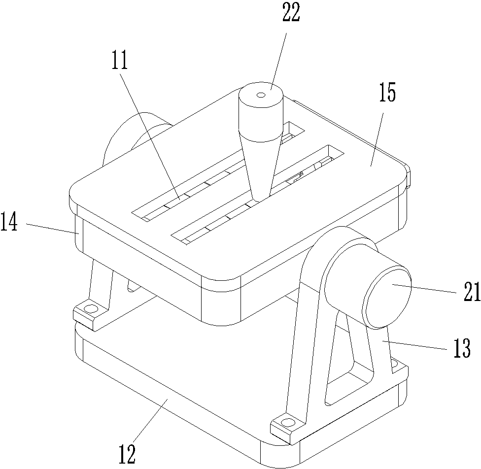 Grinding wheel segment manufacturing method and cutting clamp for implementing same