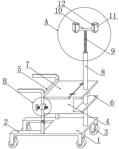 Multifunctional infusion support for hepatology department