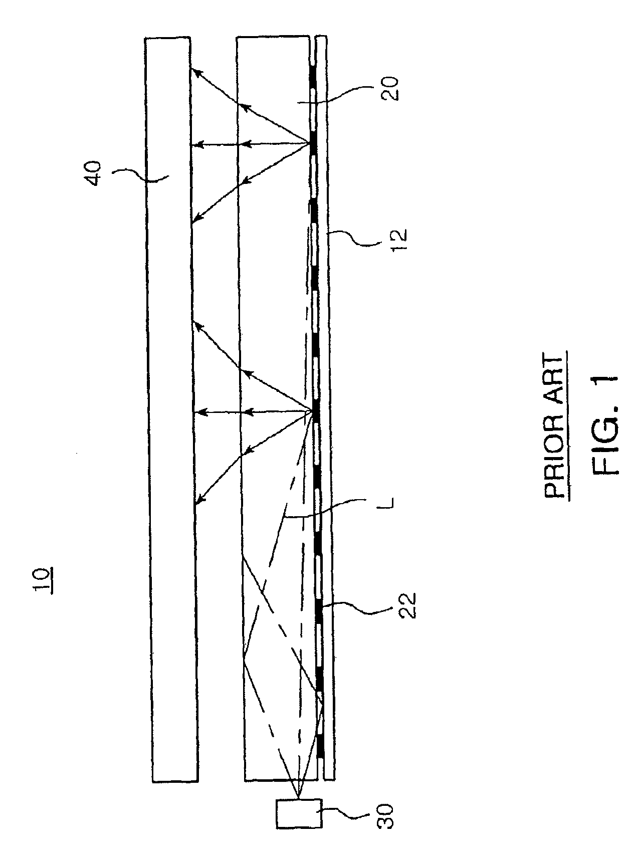 Symmetric serrated edge light guide film having circular tip and base segments