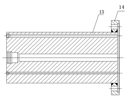 Split rotating shaft joint