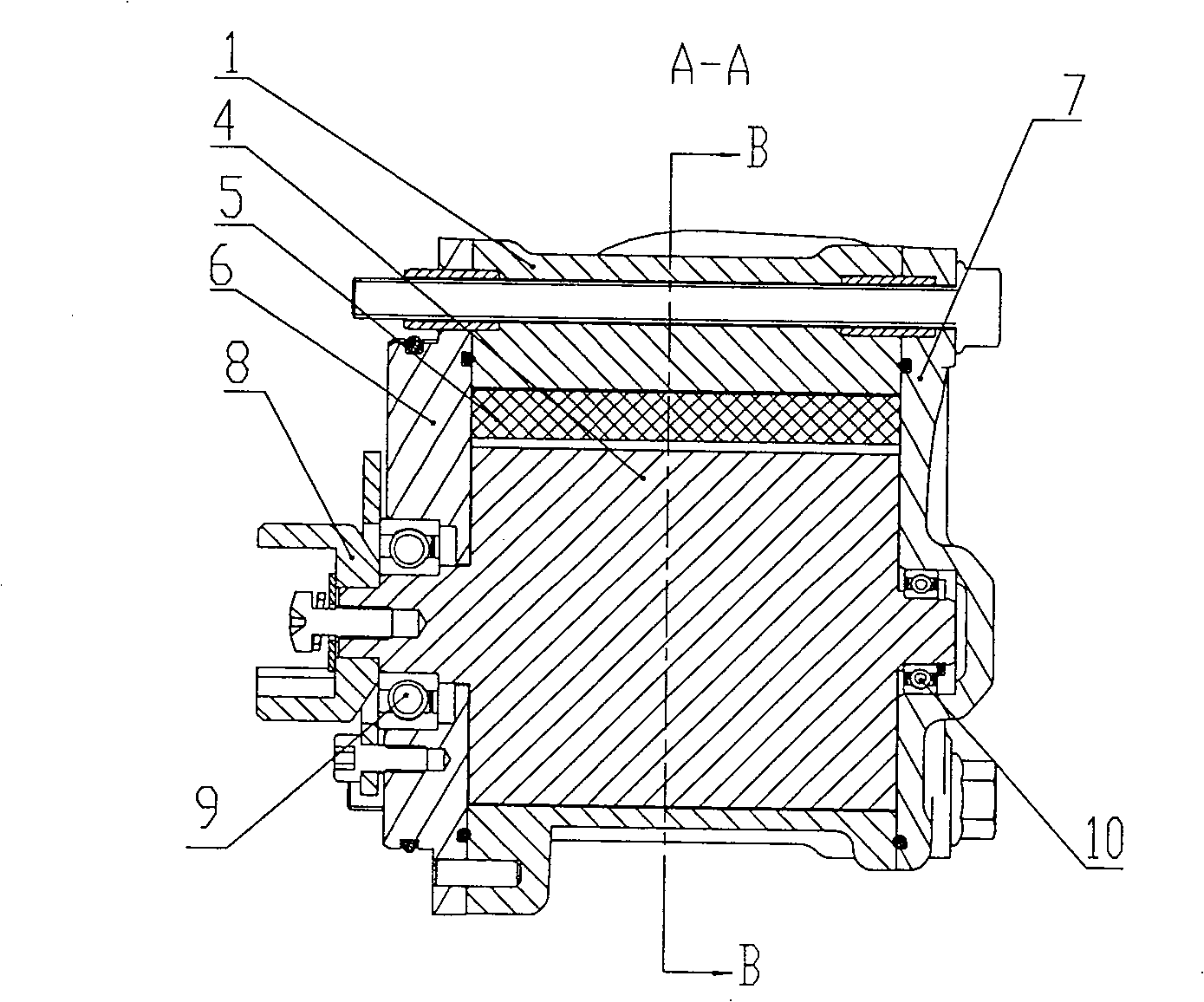 Engine mechanical pressurizing apparatus