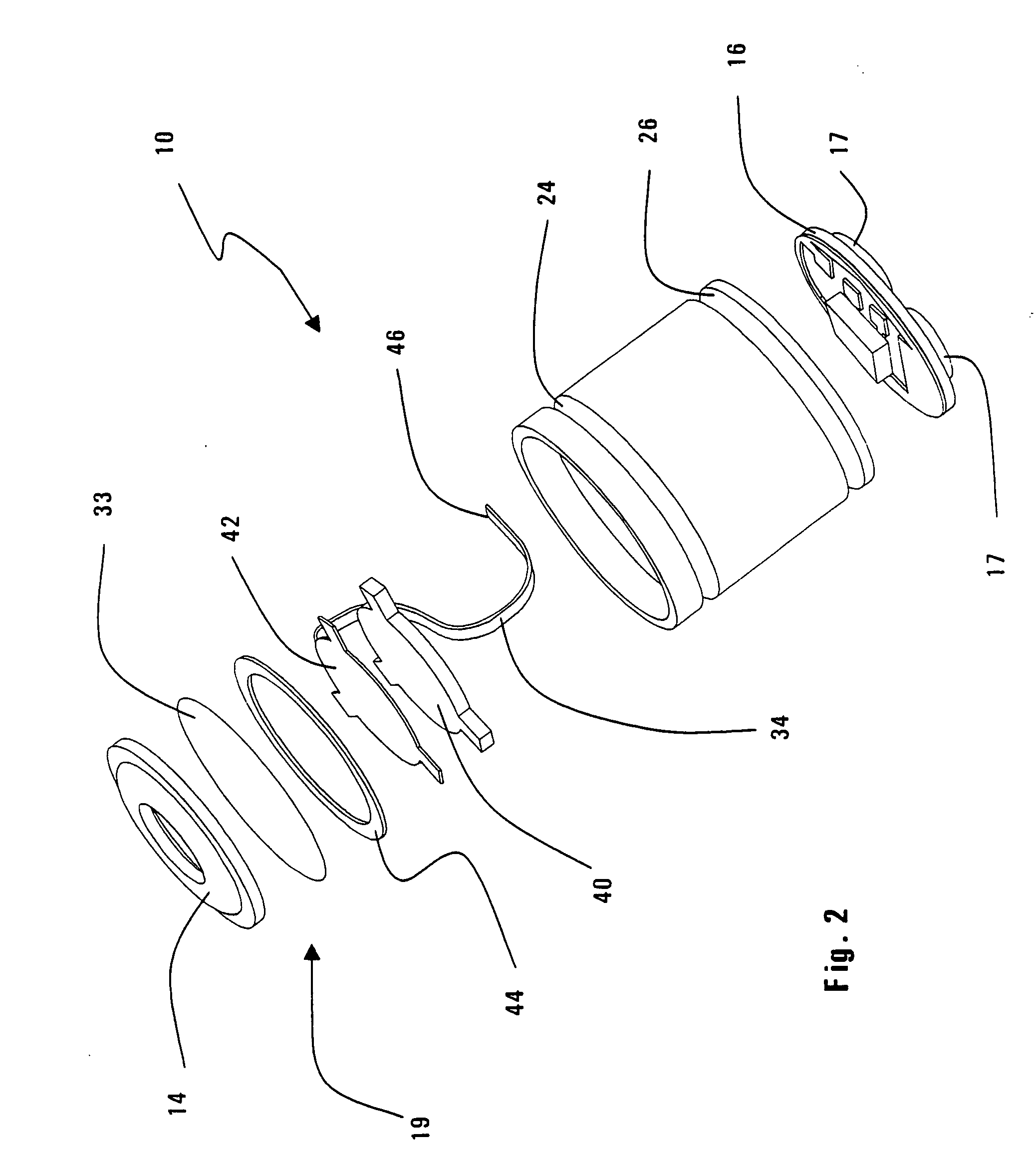 Electret assembly for a microphone having a backplate with improved charge stability