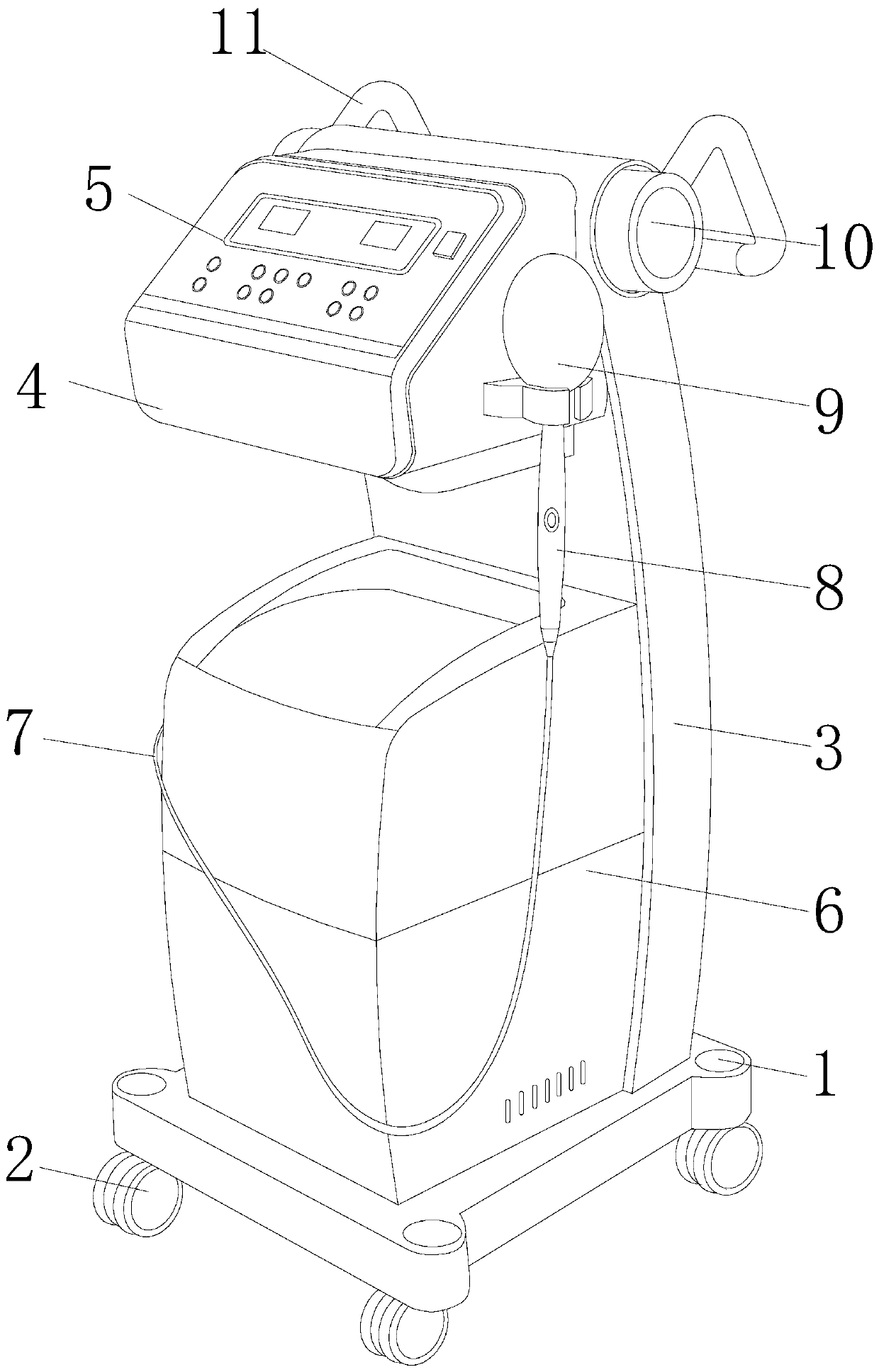 A new type of emergency midwifery device for obstetrics and gynecology