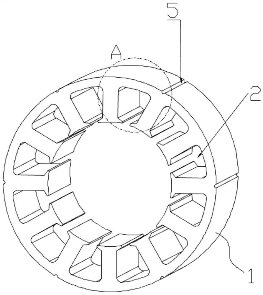 Large-current low-voltage servo motor