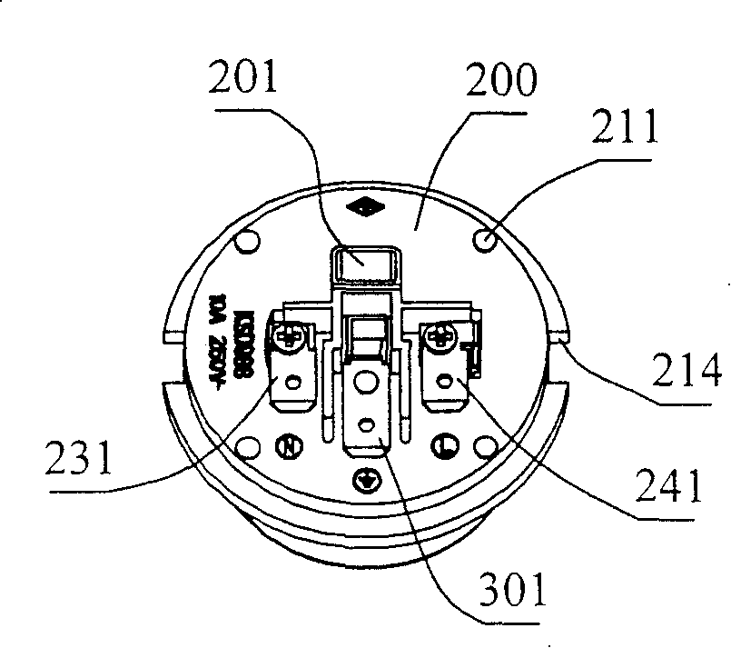 Cordless electrical appliance connector