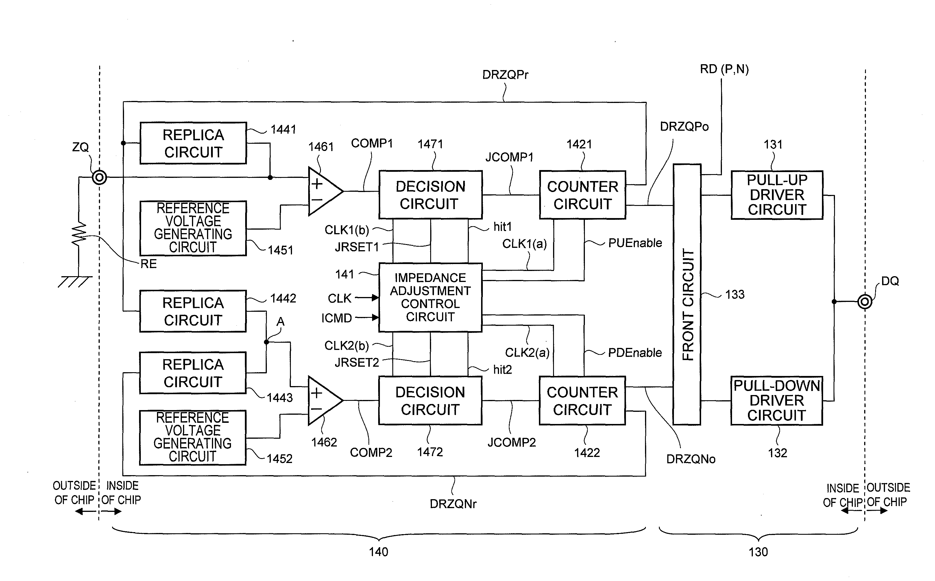 Impedance control circuit and semiconductor device including the same