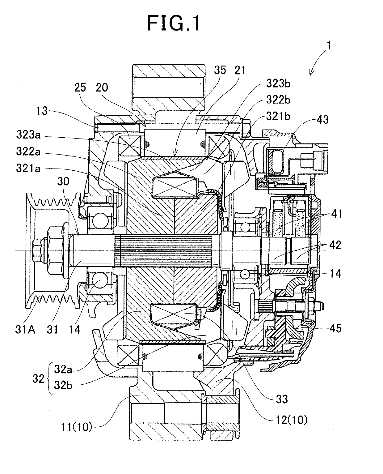 Rotating electric machine