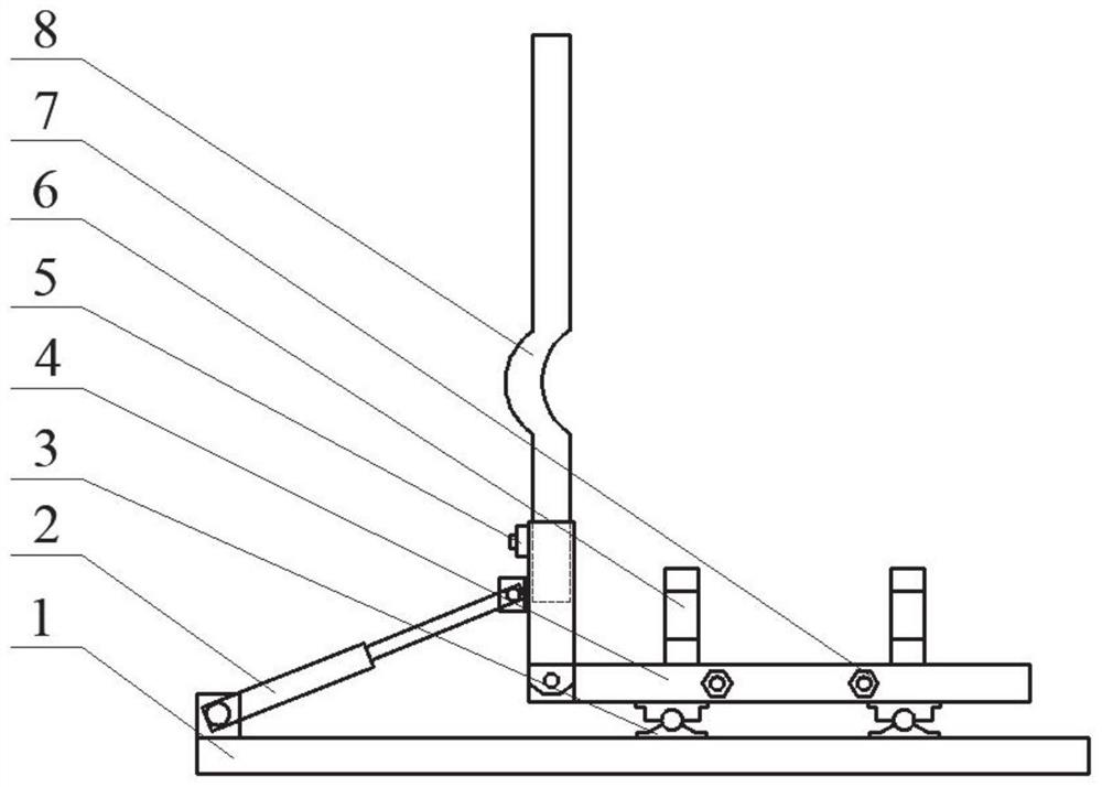 Vehicle air-conditioning pipe mold assembly, brazing device and working method thereof