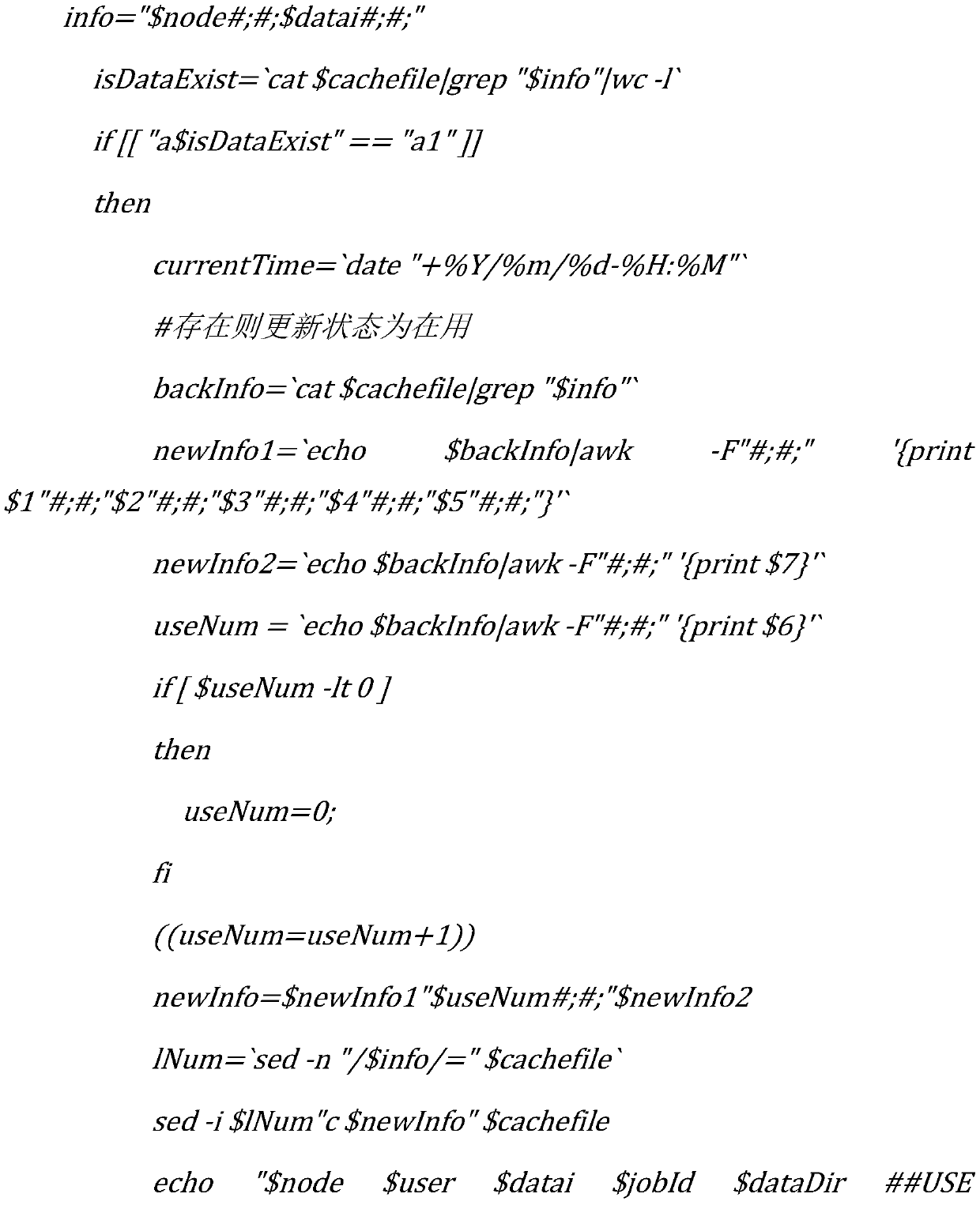 Cache management method and device