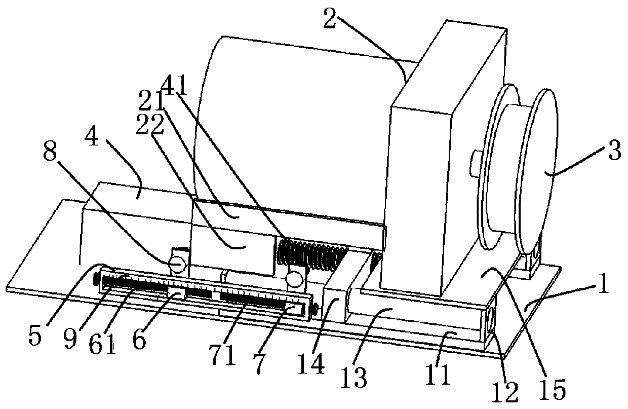 Full-automatic wire tension control rewinding machine