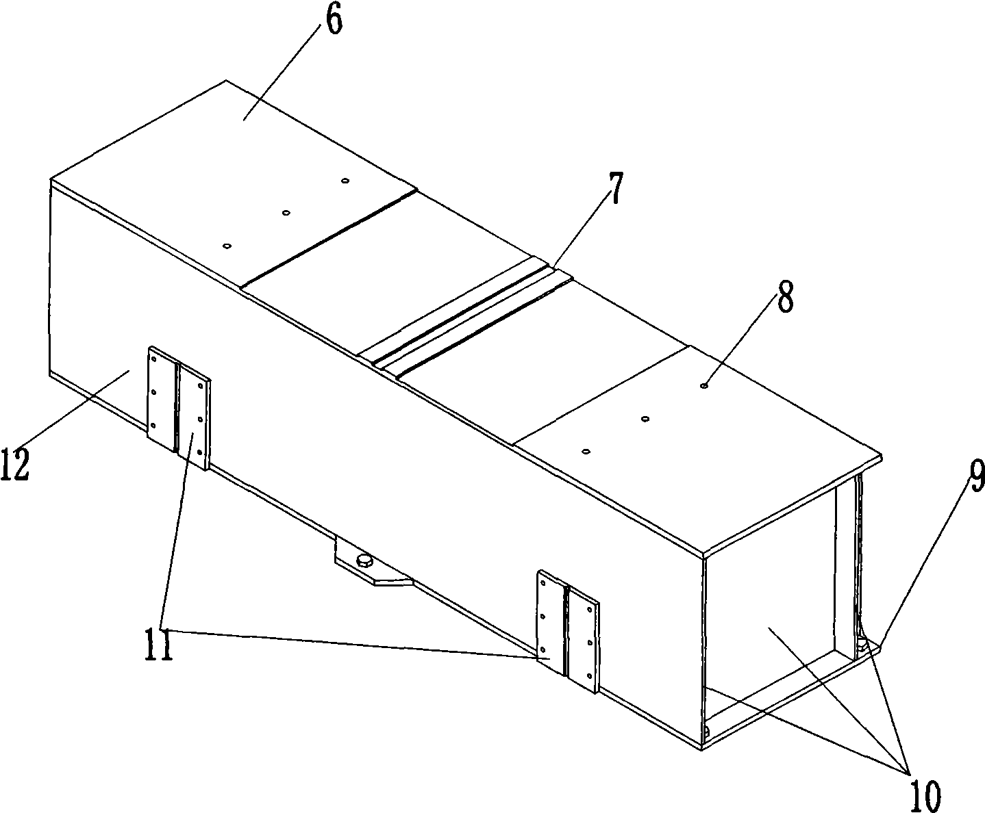 Fixture for assembling and welding universal crane arm standard knot