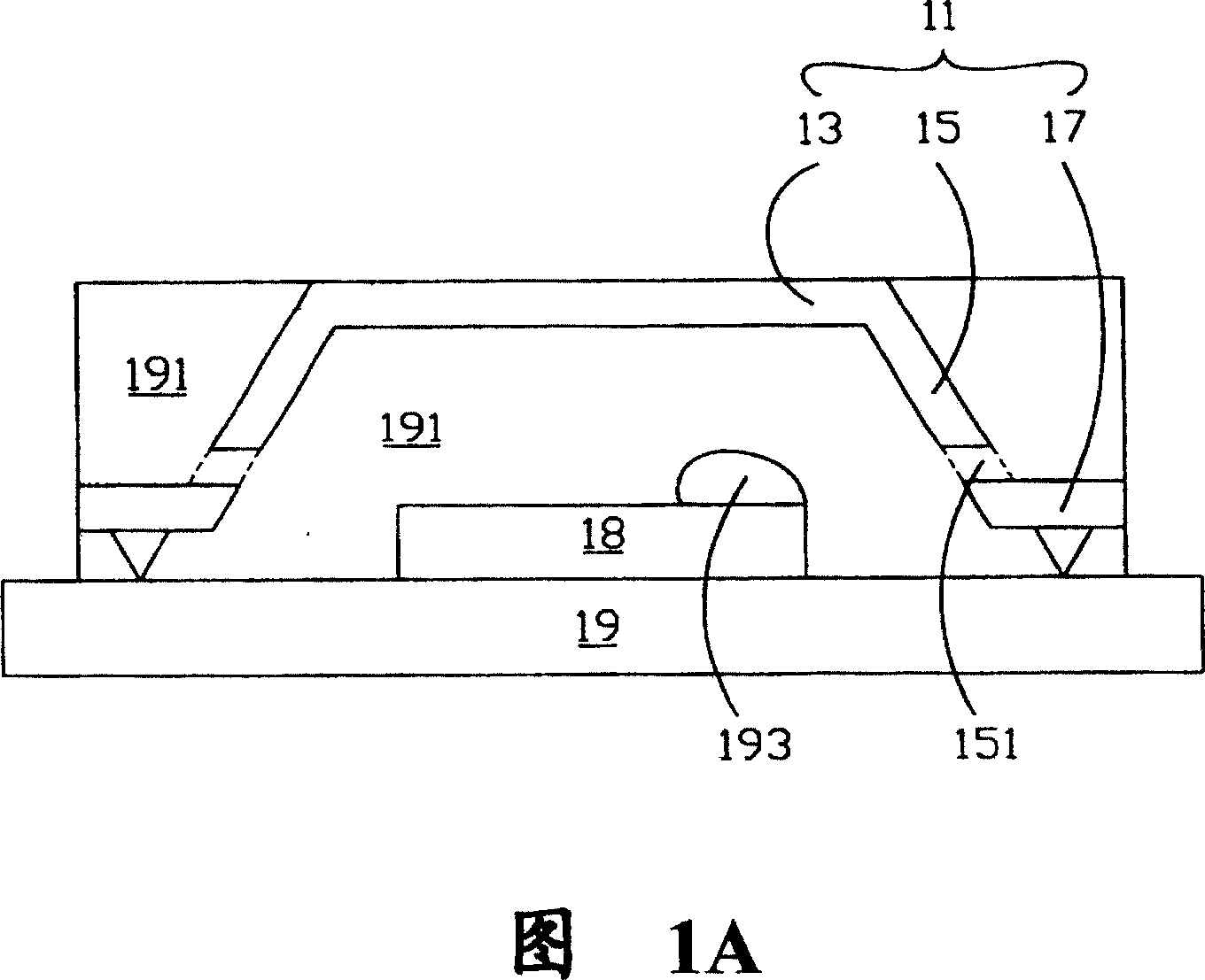 Wafer radiating element