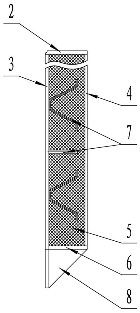 Heat preservation construction method for preheating zone of double-chamber kiln