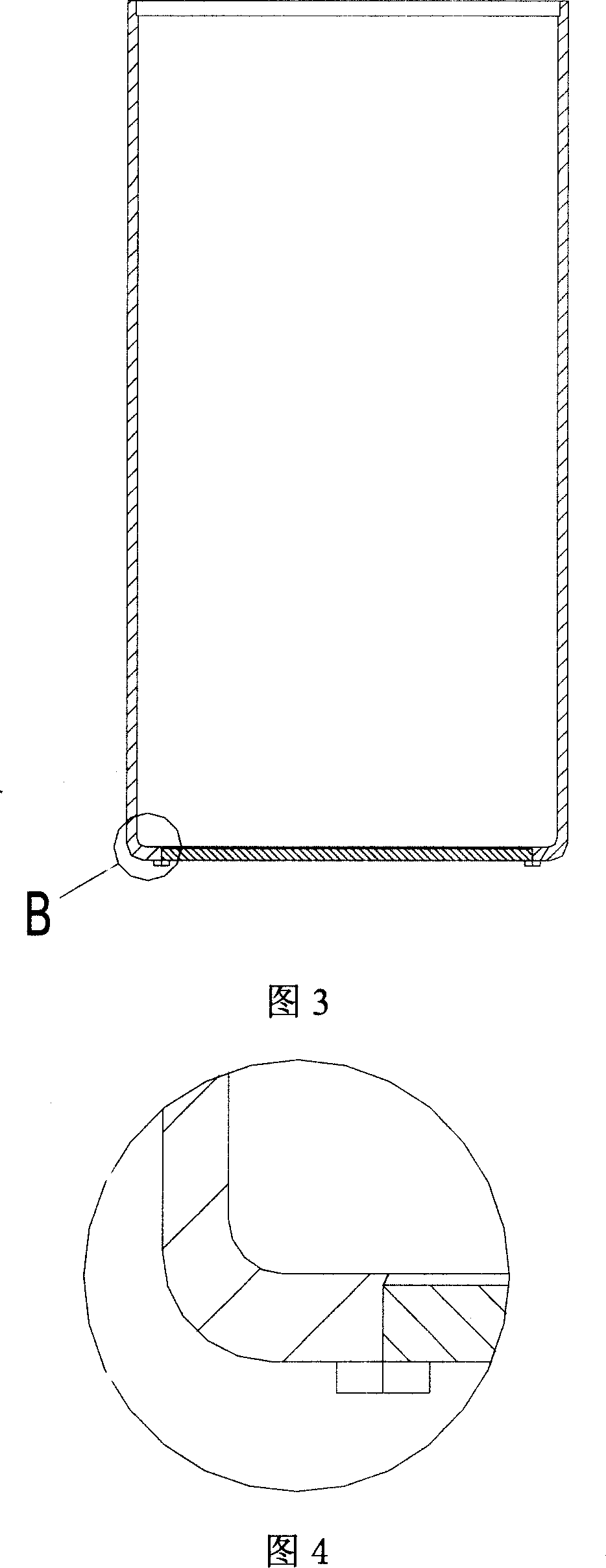 An electric core shell and electric core