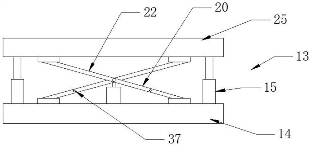 Synchronous lifting structure for construction machinery and building construction