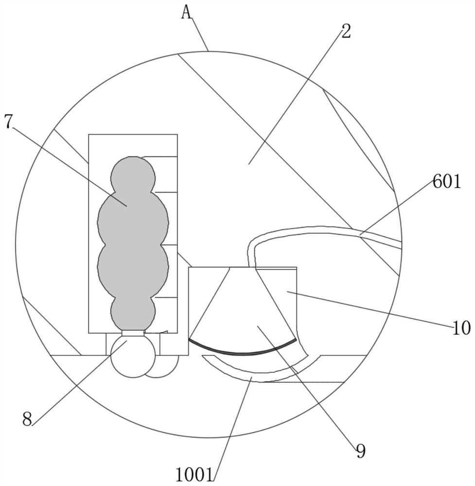 Meal box based on degradable composite material