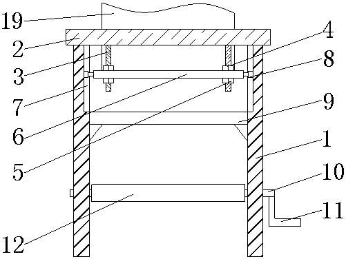 UV-LED exposure light source bracket