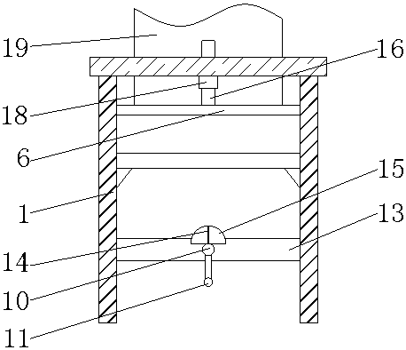 UV-LED exposure light source bracket