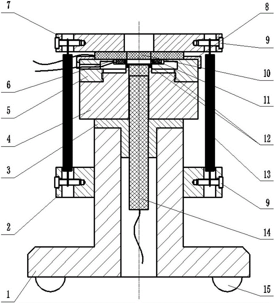 Surface microphone calibration device