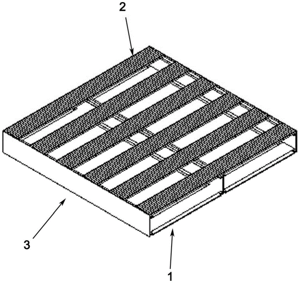 An aluminum alloy tray