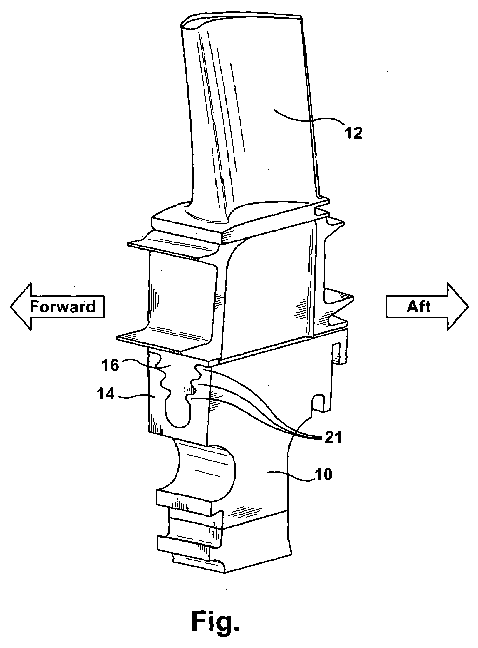 Blade/disk dovetail backcut for blade/disk stress reduction (7FA, stage 2)