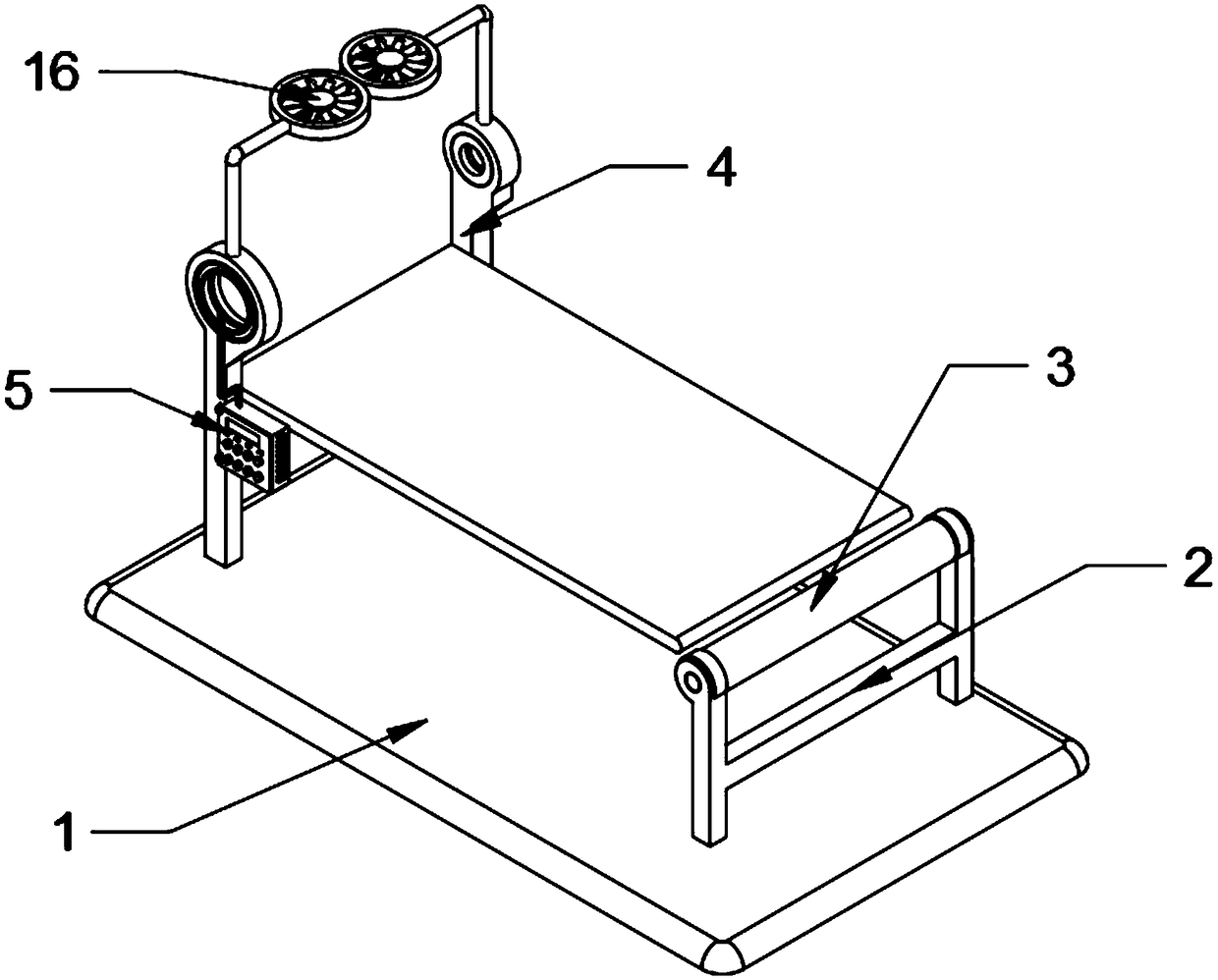 Crease removal shaping apparatus for producing clothing