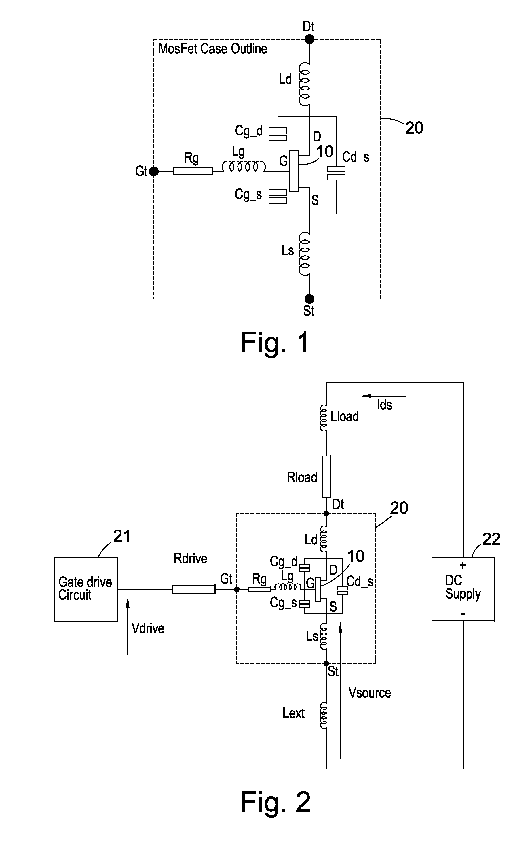 Drive circuit and method for a gated semiconductor switching device