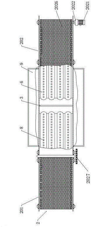 Shellfish ice glazing machine