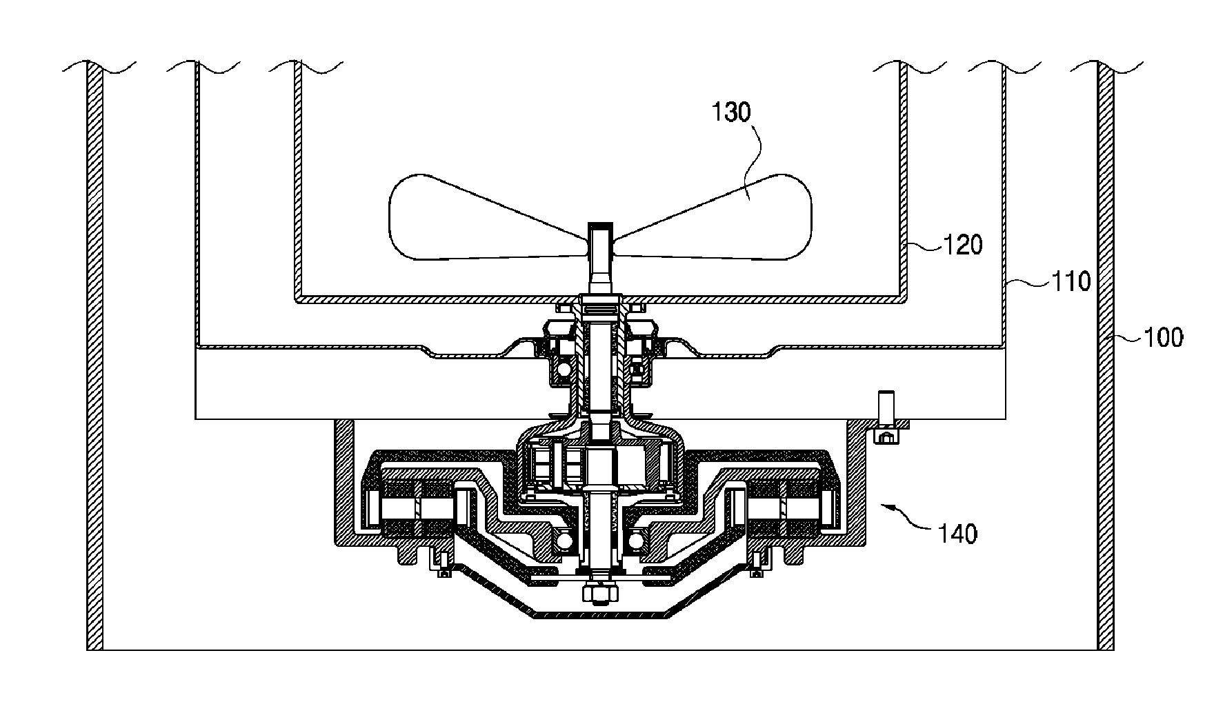 Washing machine driving apparatus and washing machine including same