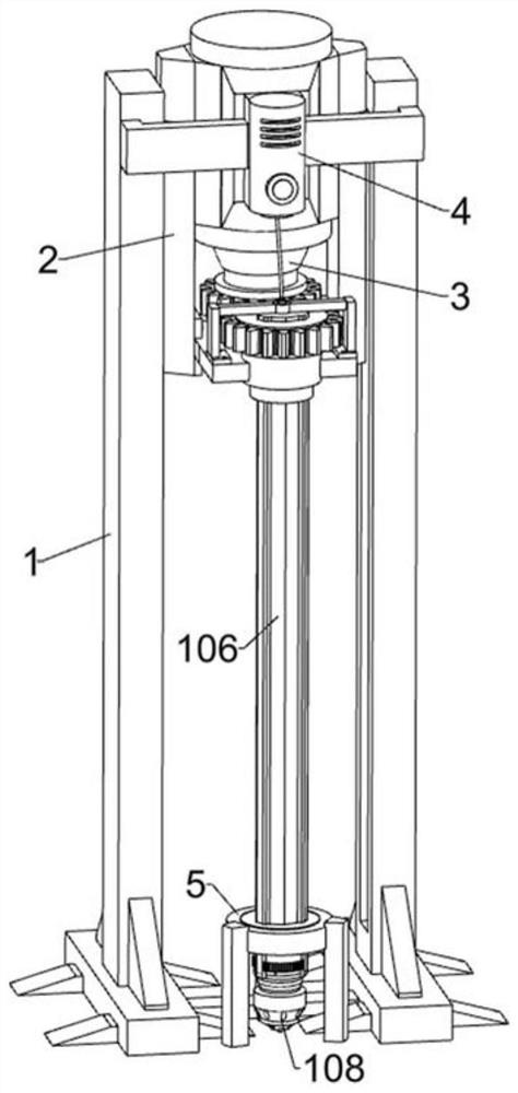 Intelligent drilling rig with sample collection function for geotechnical engineering investigation