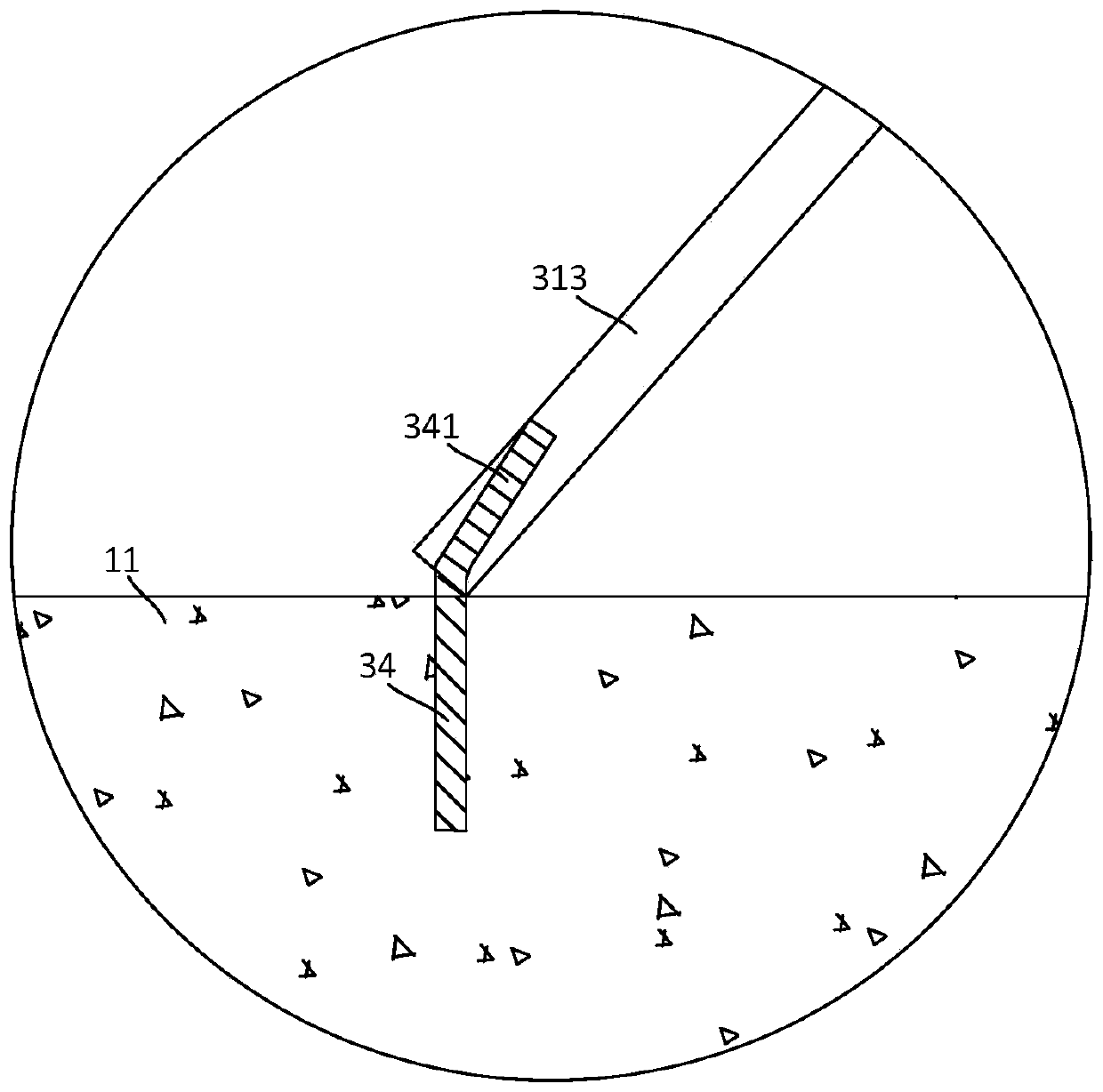 Construction method of long-span and super-thick tunnel second lining structure