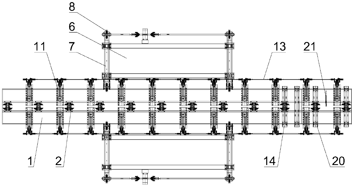 Square tube splicing device