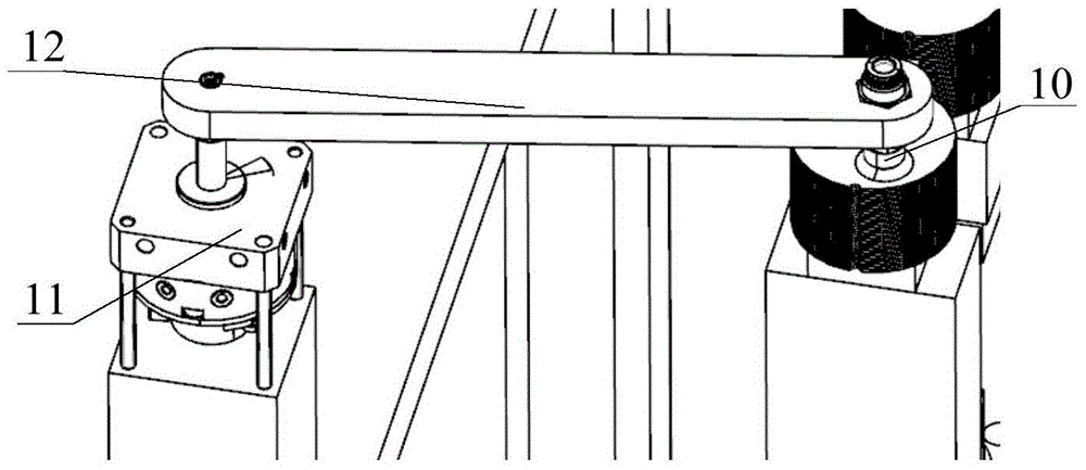 An automatic adhesive tape packaging mechanism