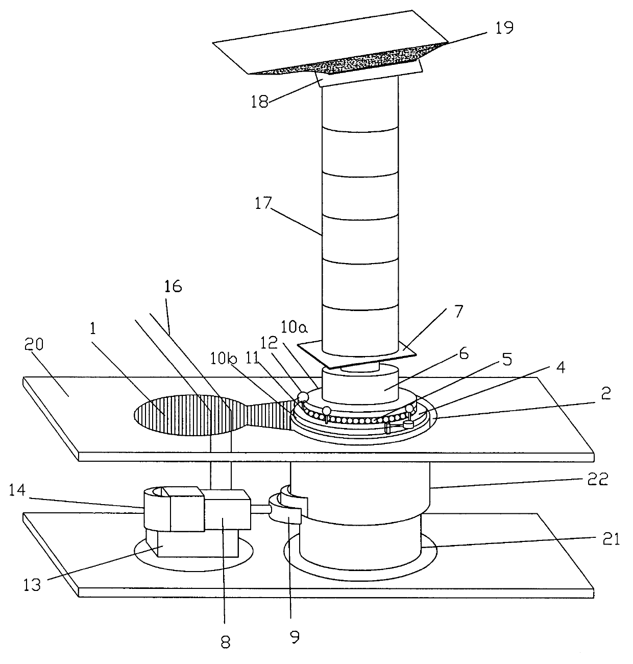 Direct-shear measuring method of drilling rock mass specimen preparation