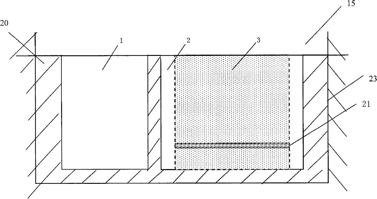 Direct-shear measuring method of drilling rock mass specimen preparation