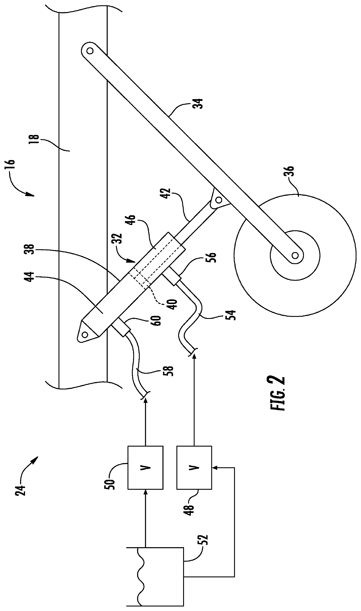 System and method for controlling the orientation of ground engaging elements on an agricultural implement