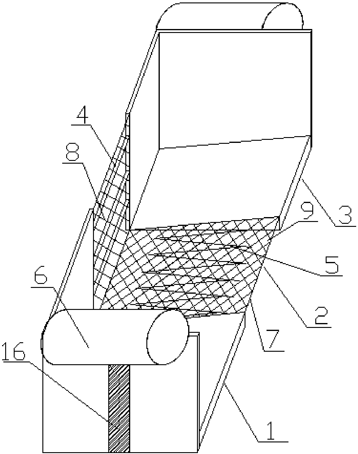 Water pollution treatment structure