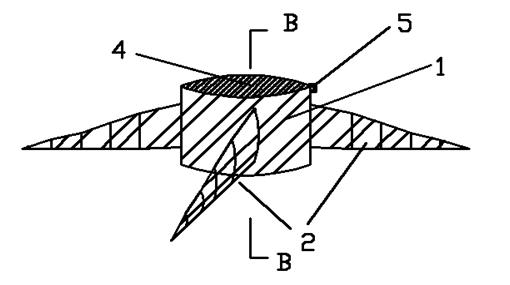 Novel tree root structure pile and construction process thereof