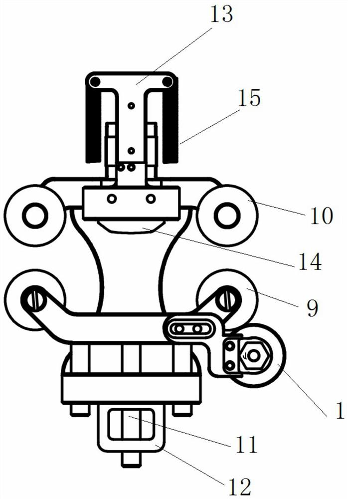 A Probe for Ultrasonic Testing of Air Duct Electron Beam Welds