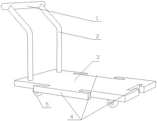 Splicable handcart