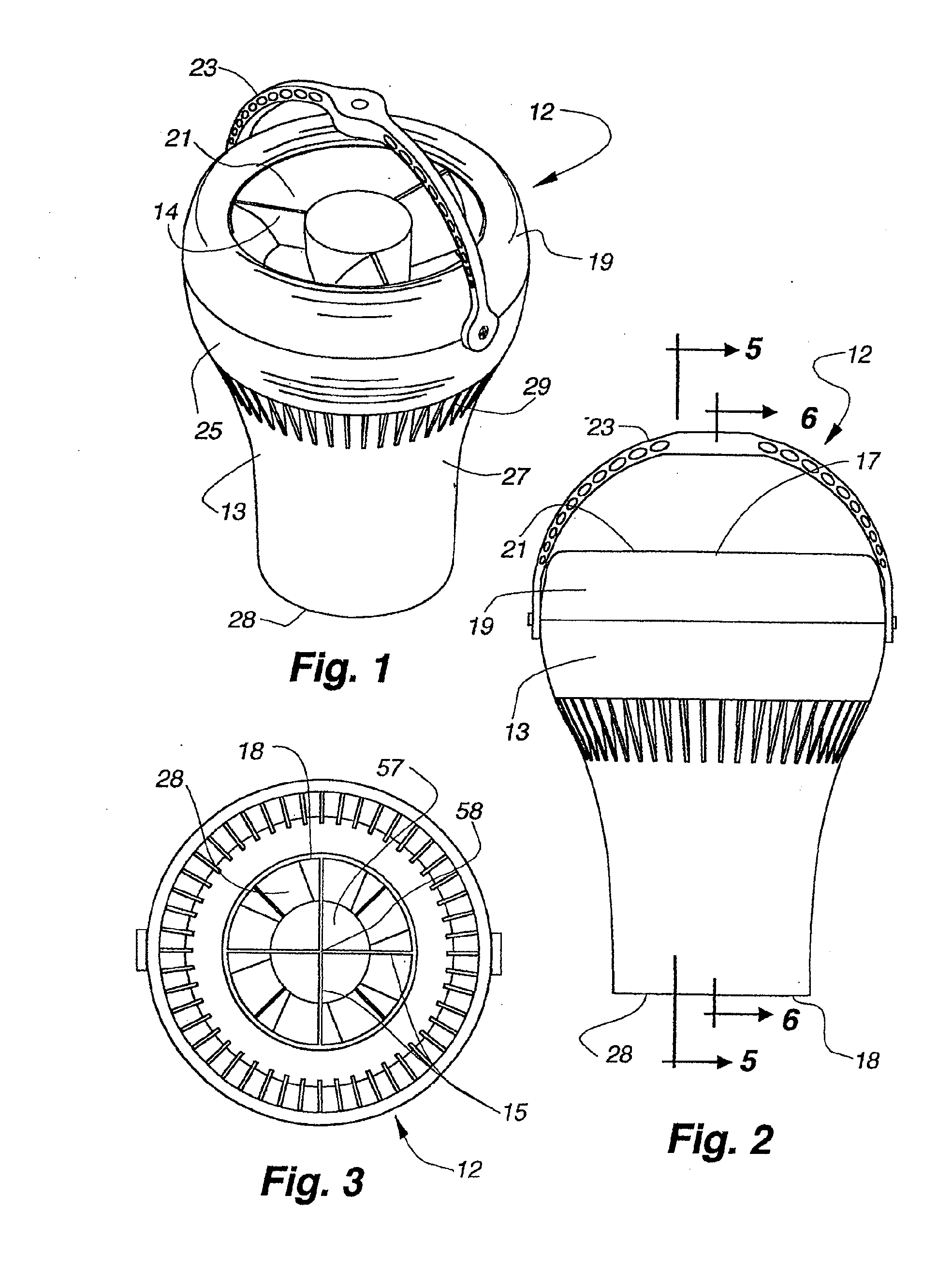 Columnar air moving devices, systems and methods