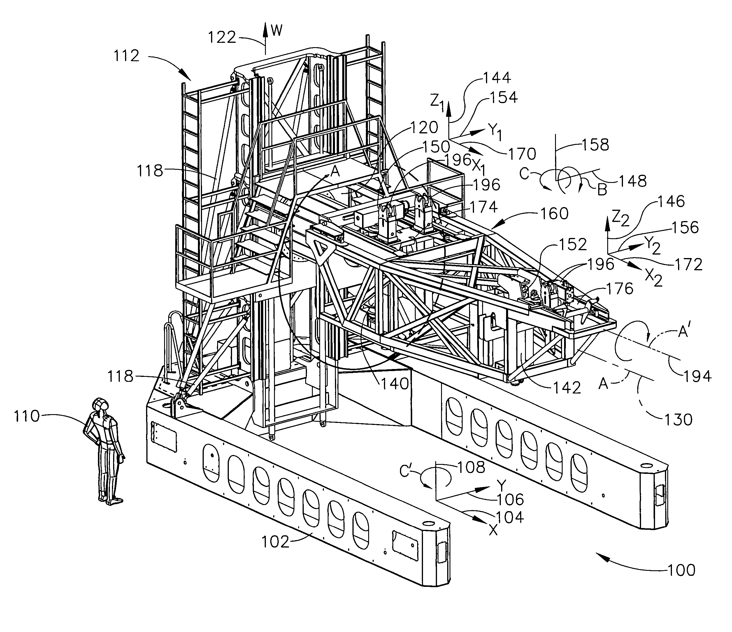 Mandrel segment loader