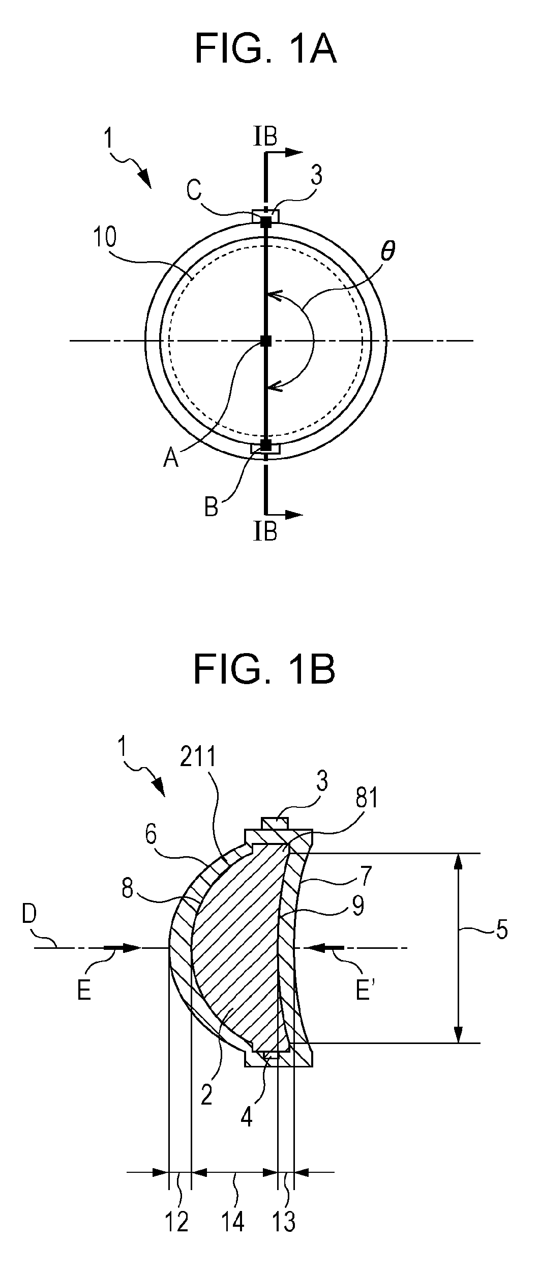 Plastic optical element and method of making the same