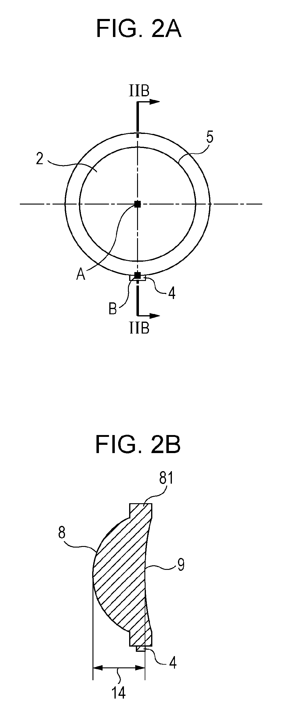 Plastic optical element and method of making the same